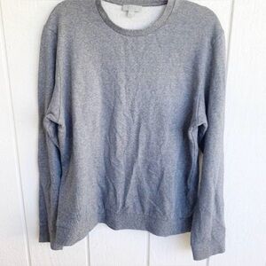 COS Grey Long Sleeve Crewneck Pullover Women's Size Large L